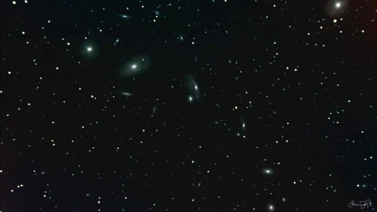 Vecinos galácticos el Supercúmulo de Virgo Astromares